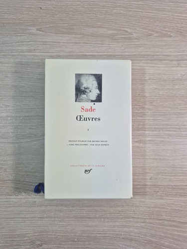 Pléiade sade oeuvres - -,