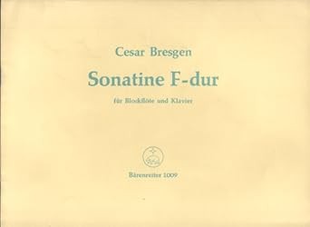 Sonatine dur für - sonatine, f-dur
