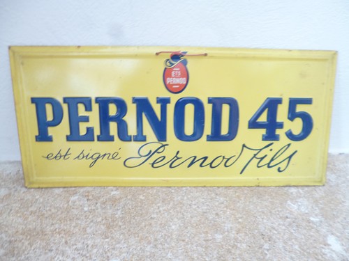 Ancienne tole pernod 37 - ancienne, 45