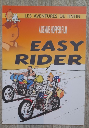 Tintin easy rider - tintin,