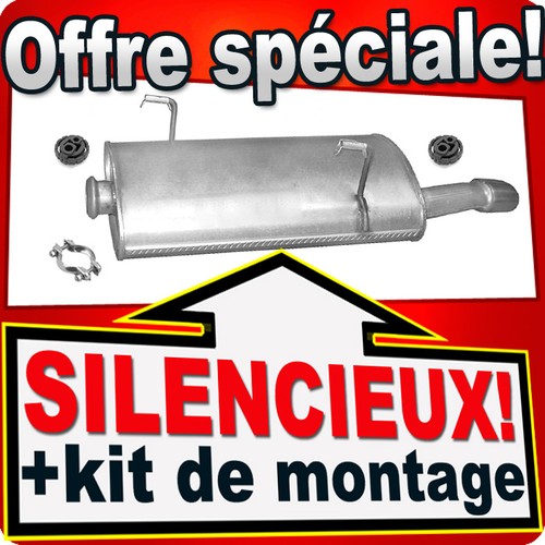 échappement pour peugeot 206 - pour,