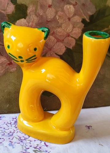 Bougeoir soliflore chat - soliflore?,