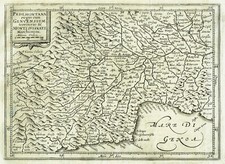 PIEMONTE LIGURIA 1648 MERCATOR