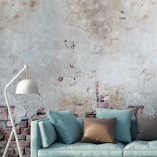 Papier peint photo aspect pierre impression numérique béton industriel loft