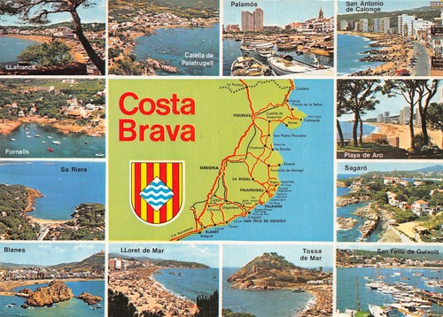 Espagne costa brava - costa,