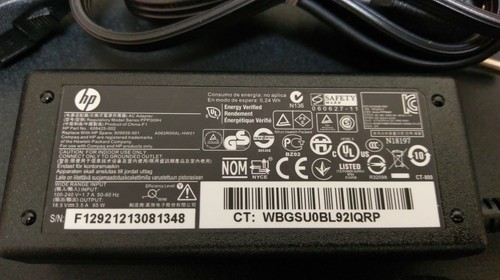 Ppp009h charger 65w ac - hp, charger-65w