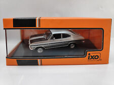 OPEL KADETT B COUPE RALLYE 1967 SILVER BLACK IXO CLC462N 1:43 RALLY ARGENT NOIR