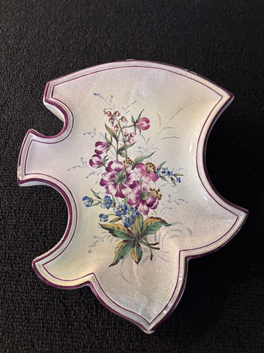 Bouquetière murale faience - , de