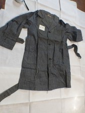 83/ ANCIENNE BLOUSE ECOLIER  TABLIER ENFANT biaude gris garçon 1920/30