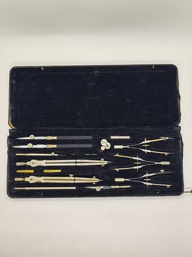 Coffret compas ancien 1930 - compas, 1930-50