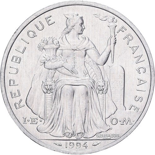 Nouvelle calédonie francs - 5,