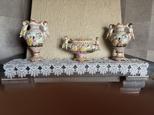 Garniture cheminée - de,
