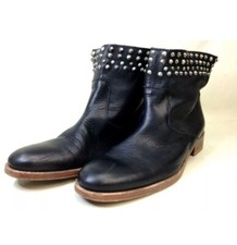 Zadig & Voltaire Low Marlow Studded Boots Size 38/7.5 US