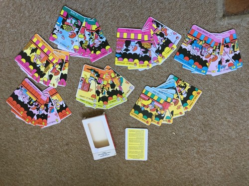 Jeu cartes des - jeu, familles