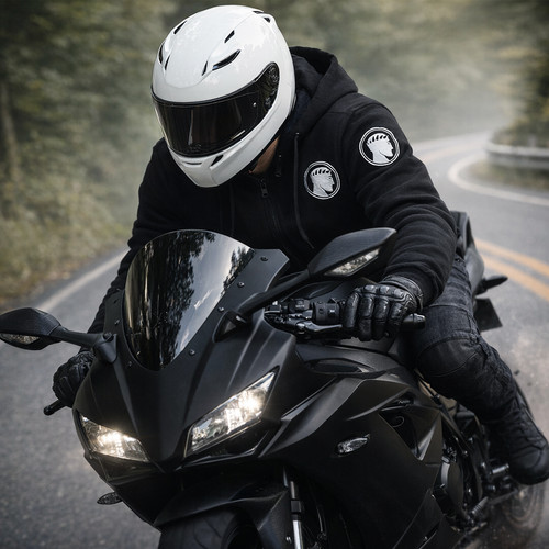 Sweat moto hooddie - moto,