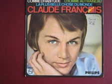 VINYLE 45 TOURS - CLAUDE FRANCOIS - Comme d'habitude