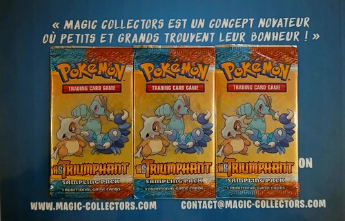 Rare pokemon triumphant - 3*pokemon,