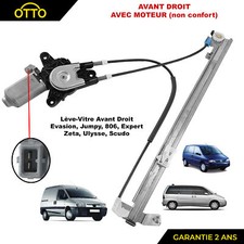 Moteur de Leve Vitre Avant Droit pour Peugeot 806 Expert Citroen Evasion Jumpy