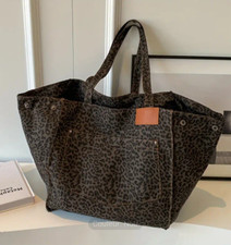Sac XXL fourre tout, leopard