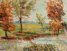 Tableau ancien huile