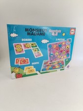 Jeux Neuf Monsieur Madame Super Pack 4 In 1 Domino Puzzles Memo Educa Jeux De...