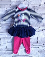 CATIMINI -  ENSEMBLE 2P BÉBÉ FILLE A VOLANTS, BRODERIE ANGLAISE & FANTAISIE 3M