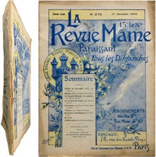 La Revue Mame n°272 1899 Paul Déroulède entomologie marquis Vogüé Stanland 