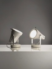 1970 ETIENNE FERMIGIER 2 LAMPES F-39 DISDEROT MODERNISTE STILNOVO ARTELUCE