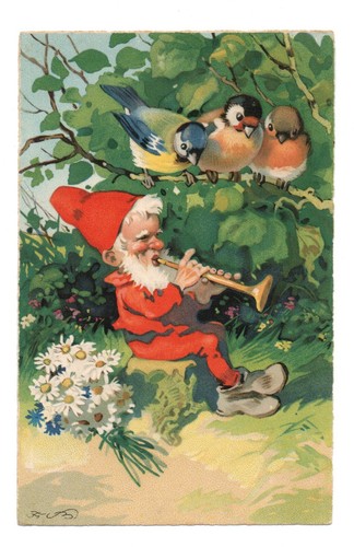 Cpa lutin oiseaux mésange - lutin,