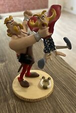Scène Astérix Cétautomatix Étrangle Assurancetourix Édition Atlas Plastoy 