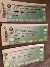 1 TICKET au Choix )) ASSE ST ETIENNE 2015/2016 OL BORDEAUX LILLE