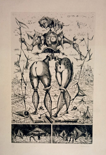 Lithographie numérotée