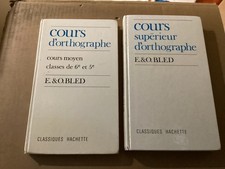 Lot 2 livres Cours
