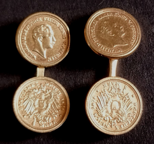 Boutons manchettes mark - boutons, de