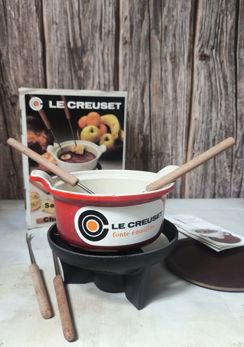 Creuset service à fondue - creuset, -service