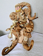 Personnage bouffon ou fou du roi superbe costume carnaval Venise animé musical