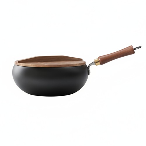 Wok fonte culotté - wok, en