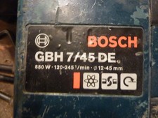 marteau piqueur bosch   GBH 7/45  DE    (pièce support outils)