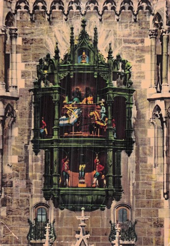 Allemagne munich glockenspiel - allemagne,