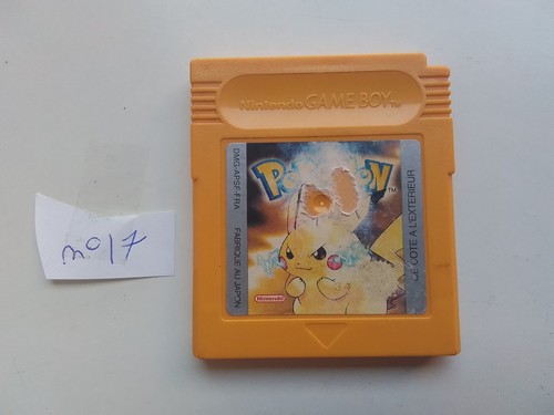 Pokémon version jaune - jaune, sur