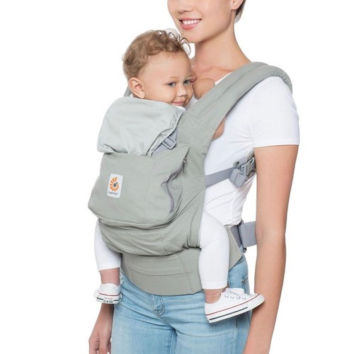 Ergobaby pearl gray - gray, soft