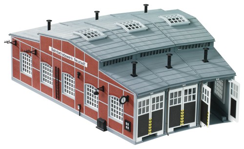 Kit hangar locomotives - hangar, à
