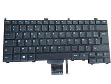 Clavier "AZERTY" Français pour Dell Latitude E7240 / E7440 Rétroéclairé