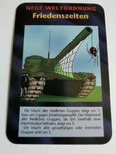 FRIEDENSZEITEN : ILLUMINATI NEW WORLD ORDER GERMAN INWO 1996 CARD GAMES