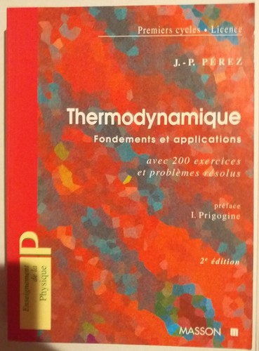Thermodynamique - ,
