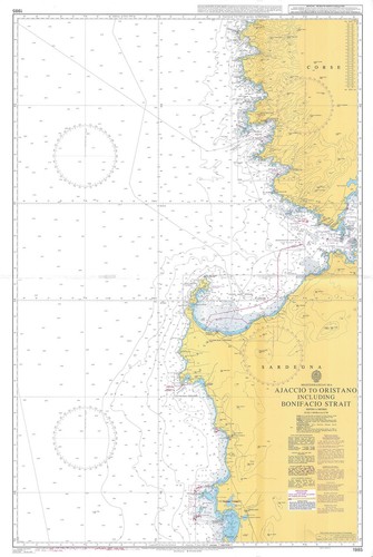Carte marine mer - carte,