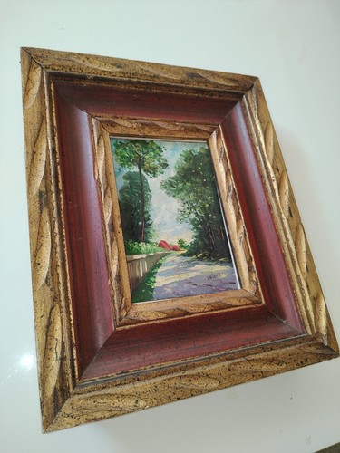 Tableau huile sur toile - , –