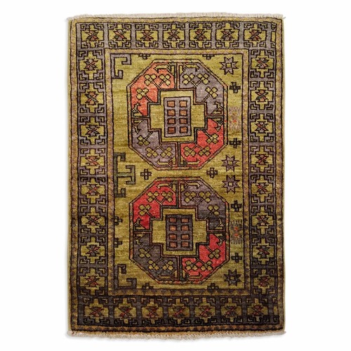11 hand knotted - knotted, afghan