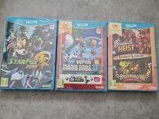 Lot 3 Jeux Nintendo Wii U NEUF Sous Blister - Star Fox Super Mario