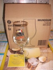 lot 6 verres à bière Munique